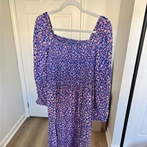 JCrew Outlet Floral Nap Dress